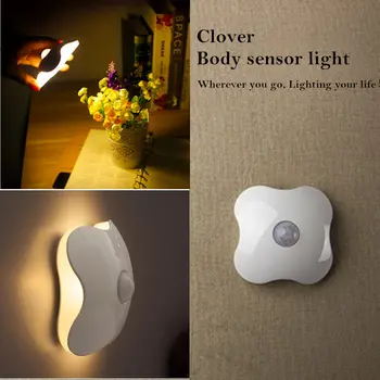 LED Night Light Motion Sensor Battery USB Smart Human Body Induction Closet Cabinet Toilet Lamps for Kids Baby Four Leaf Clover
LED Night Light Motion Sensor Battery USB Smart Human Body Induction Closet Cabinet Toilet Lamps for Kids Baby Four Leaf Clover
