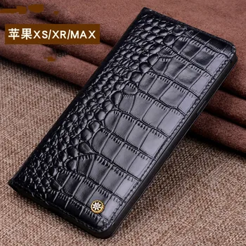 Luxury Original Brand Genuine Crocodile Leather Phone Cases for IPhone XS XR Case Fashion Phone Bags for IPhone XS MAX Case
Luxury Original Brand Genuine Crocodile Leather Phone Cases for IPhone XS XR Case Fashion Phone Bags for IPhone XS MAX Case