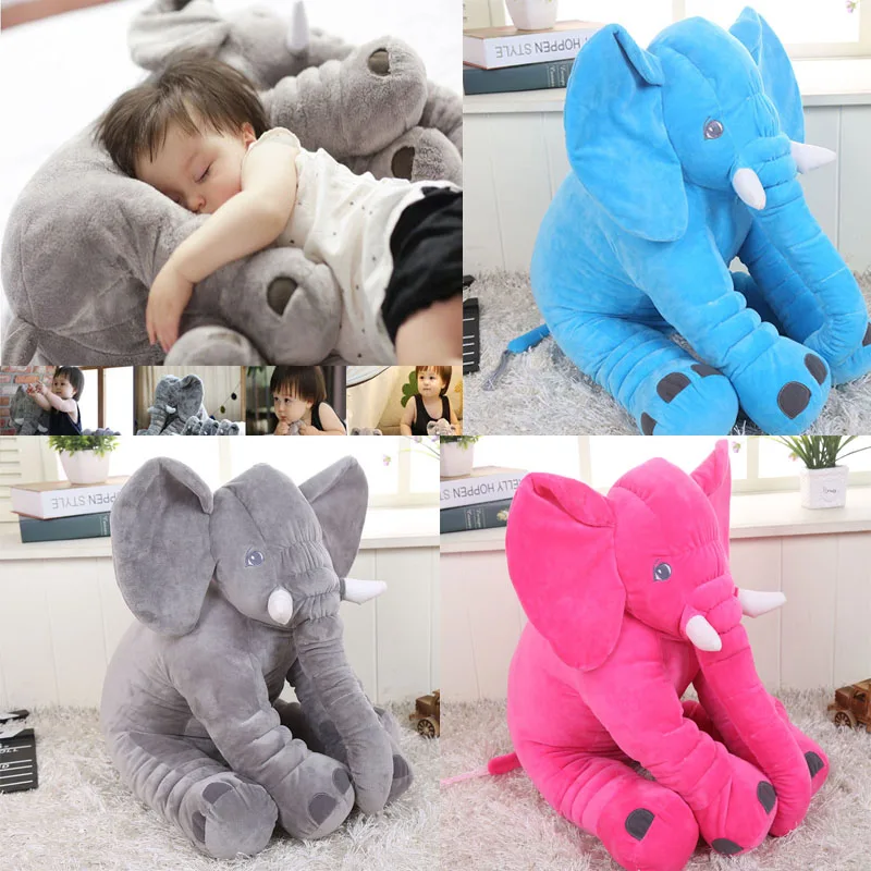 Infant Bebe Pillow Elephant Style Soft Appease Baby Calm Doll Toys Sleep Bed Car Seat Cushion Kid Y | Мать и ребенок