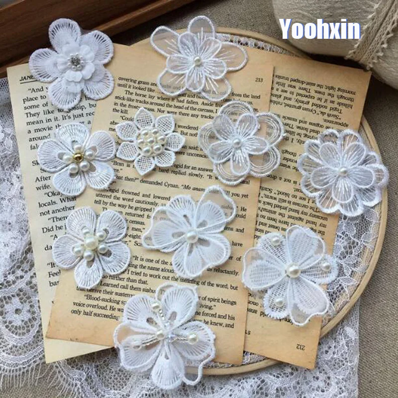 Fashion flower 3D beads embroidery patches iron on DIY sewing Sticker clothing iron-on applique stripe wedding dress patch decor
Fashion flower 3D beads embroidery patches iron on DIY sewing Sticker clothing iron-on applique stripe wedding dress patch decor