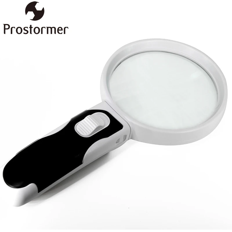 PROSTORMER 3 In 1 Glasses Magnifier 2.5x / 5x / 16x Magnifying Glasses With LED Light Handle Magnifier
PROSTORMER 3 In 1 Glasses Magnifier 2.5x / 5x / 16x Magnifying Glasses With LED Light Handle Magnifier