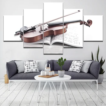 Modern HD Printed Wall Art Frame Canvas Picture 5 Pieces Musical Instrument Violin Play Elegant Music Painting Poster Home Decor
Modern HD Printed Wall Art Frame Canvas Picture 5 Pieces Musical Instrument Violin Play Elegant Music Painting Poster Home Decor