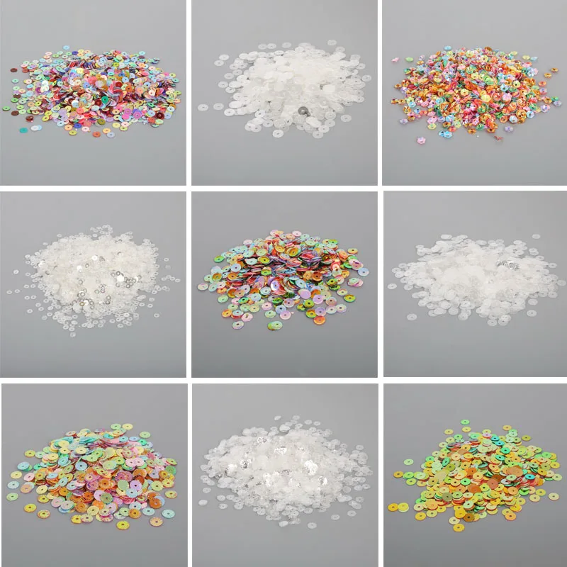 1600-10000pcs 3-6mm Round Flat Cup Sequins Paillette Flakes for Sewing Scrapbooking Art Decoration DIY Clothing Accessories
1600-10000pcs 3-6mm Round Flat Cup Sequins Paillette Flakes for Sewing Scrapbooking Art Decoration DIY Clothing Accessories