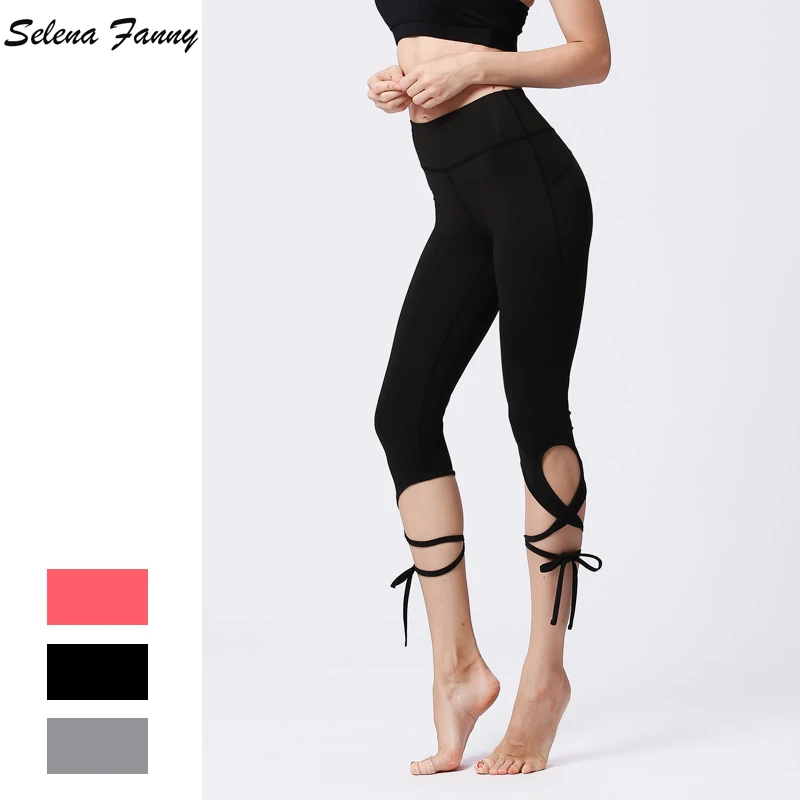 Selena Fanny Women Yoga Pants Solid Calf-Length Capri Pants Gym Fitness High Waist Quick Dry Black Running Tights Sport Leggings
Selena Fanny Women Yoga Pants Solid Calf-Length Capri Pants Gym Fitness High Waist Quick Dry Black Running Tights Sport Leggings