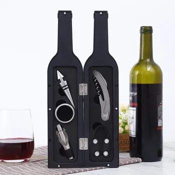 5pcs Red Wine Bottle Opener Set Stainless Steel Wine Stopper Pourer Wine Ring Bottle Plug Kitchen Bar Tools
5pcs Red Wine Bottle Opener Set Stainless Steel Wine Stopper Pourer Wine Ring Bottle Plug Kitchen Bar Tools