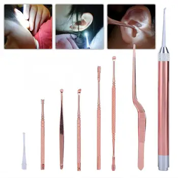 Stainless Steel Ear Spoon Light Ear Wax Pick Kit LED Earwax Cleaner Ear Care Tool Health Care
Stainless Steel Ear Spoon Light Ear Wax Pick Kit LED Earwax Cleaner Ear Care Tool Health Care