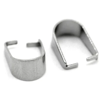 LASPERAL 100PCs Stainless Steel Pinch Clips Bail Connectors Jewelry Findings Components DIY Accessories Silver Tone 10x8mm
LASPERAL 100PCs Stainless Steel Pinch Clips Bail Connectors Jewelry Findings Components DIY Accessories Silver Tone 10x8mm