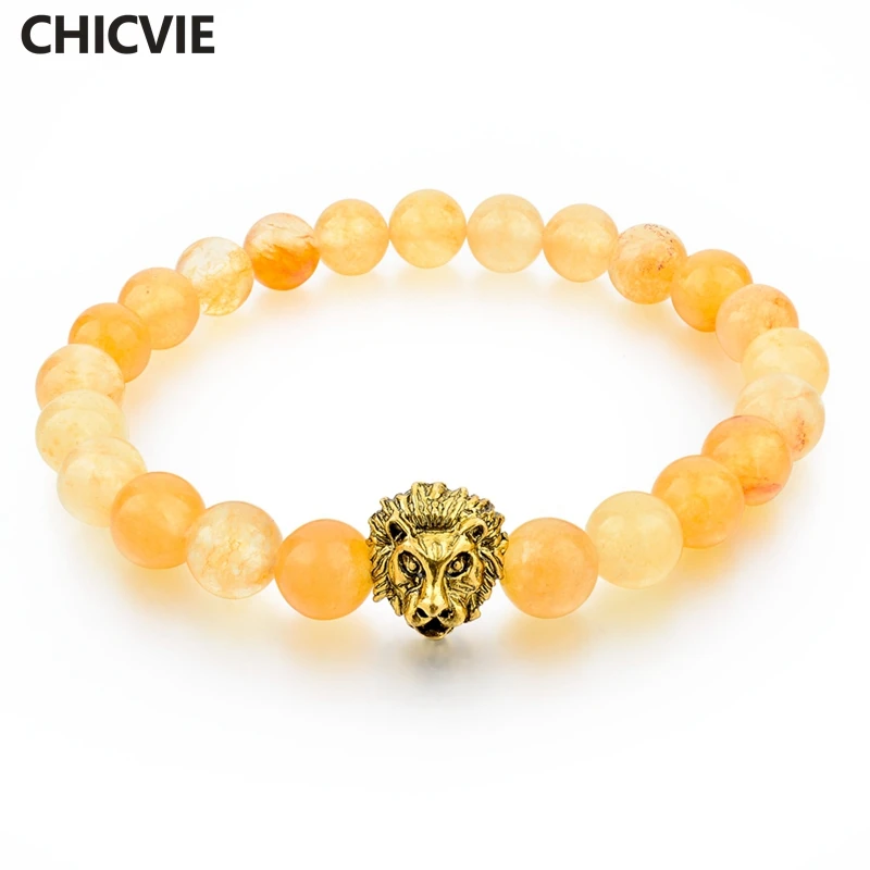 Yellow Natural Stone Gold Lion strand Bracelet Femme Beads friendship designer Bracelets With Stones Men Jewelry SBR160002
Yellow Natural Stone Gold Lion strand Bracelet Femme Beads friendship designer Bracelets With Stones Men Jewelry SBR160002