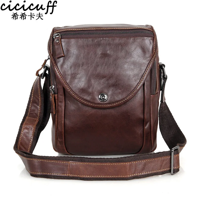 CICICUFF Men's Shoulder Bag Satchel Genuine Leather Messenger Bags Cross Body Bags for Men Male Vintage Travelling Bag
CICICUFF Men's Shoulder Bag Satchel Genuine Leather Messenger Bags Cross Body Bags for Men Male Vintage Travelling Bag