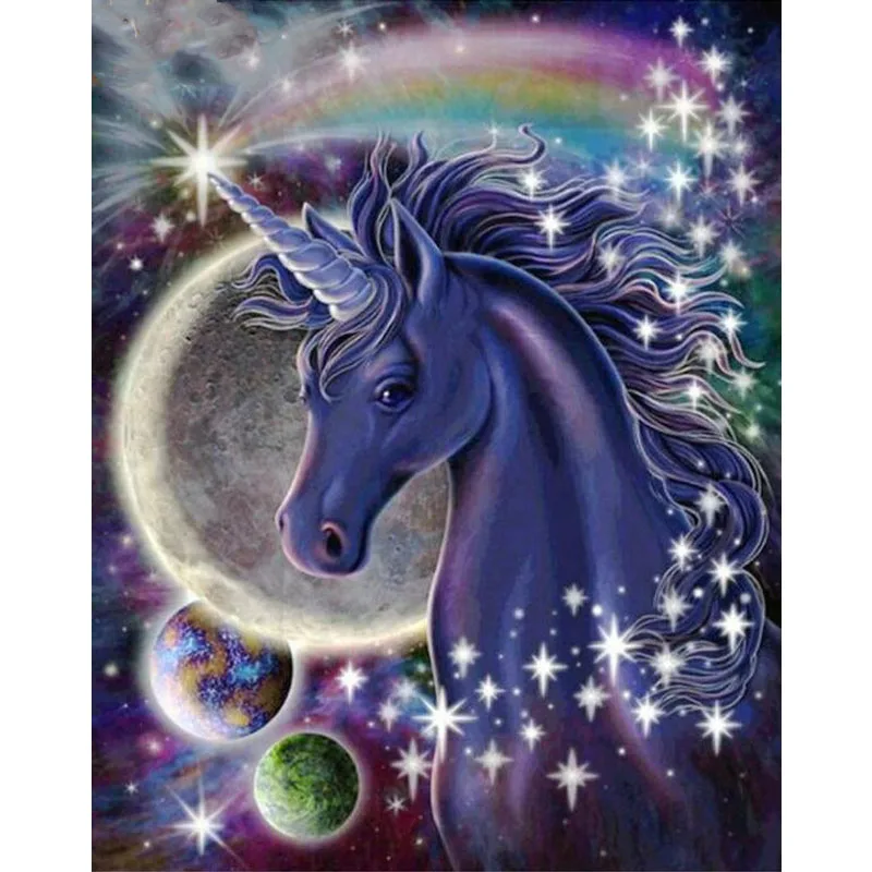 YUMEART Starry Sky Unicorns Diamond Dots 5D DIY Diamond Painting By Number Myth Animal Planet Picture of Mosaic Decoration
YUMEART Starry Sky Unicorns Diamond Dots 5D DIY Diamond Painting By Number Myth Animal Planet Picture of Mosaic Decoration