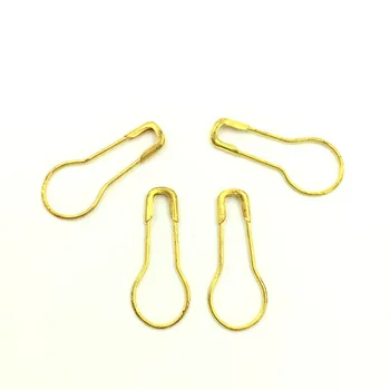 1500Pcs Gold Plated Coilless Pear Bulb Gourd Calabash Shape Alloy Knitting Stitch Marker Hangtag Safety Pins 21mm
1500Pcs Gold Plated Coilless Pear Bulb Gourd Calabash Shape Alloy Knitting Stitch Marker Hangtag Safety Pins 21mm