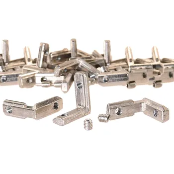 Hot 20Pcs Aluminum T Slot L-Shape Interior Inside Corner Connector Joint Bracket With Screws 3030 Series Slot 8Mm For Ext
Hot 20Pcs Aluminum T Slot L-Shape Interior Inside Corner Connector Joint Bracket With Screws 3030 Series Slot 8Mm For Ext