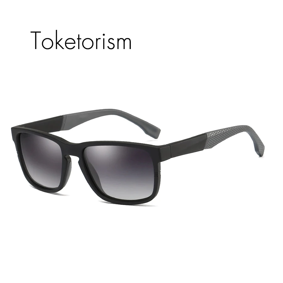 Toketorism quality tr90 Plastic titanium frame sunglasses uv400 Polarized Gradient lenses 925A
Toketorism quality tr90 Plastic titanium frame sunglasses uv400 Polarized Gradient lenses 925A