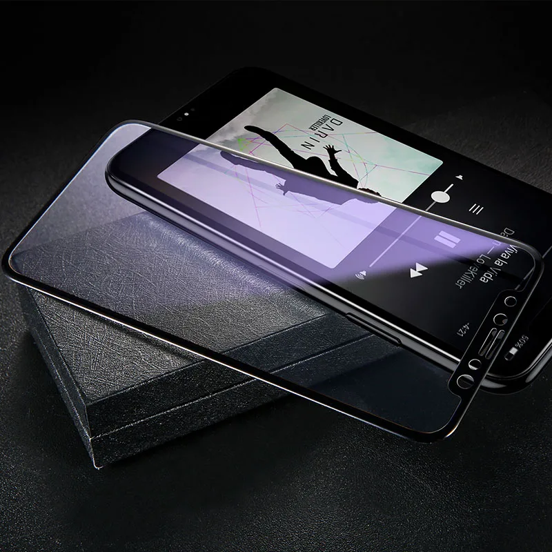Baseus Ultra thin glass screen protector For iphone X Anti-bluelight 3D tempered glass Film For iphoneX screen protector
Baseus Ultra thin glass screen protector For iphone X Anti-bluelight 3D tempered glass Film For iphoneX screen protector