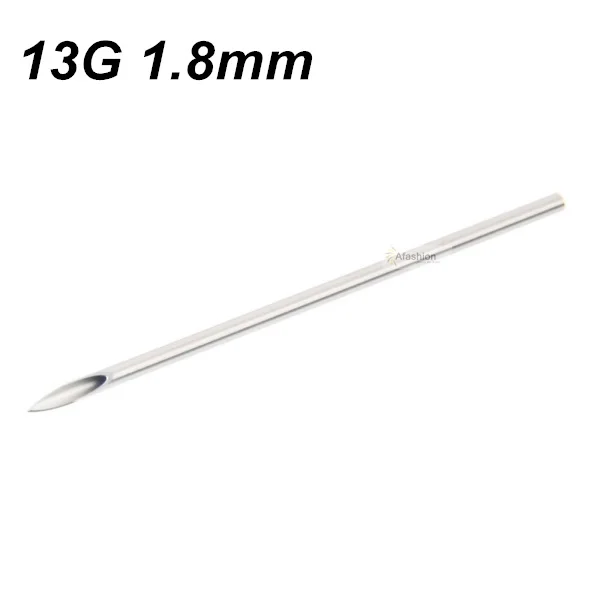 10pcs Sterile 13g Piercing Needle for Body Ear Navel Nipple 3d tattooing accessories individual package
10pcs Sterile 13g Piercing Needle for Body Ear Navel Nipple 3d tattooing accessories individual package