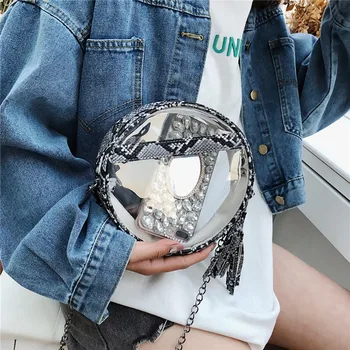 &35 Round Clear Transparent Jelly PVC Women's Bag Fashion Circle Crossbody Bags for Women Casual Zipper Shoulder Messenger Bag
&35 Round Clear Transparent Jelly PVC Women's Bag Fashion Circle Crossbody Bags for Women Casual Zipper Shoulder Messenger Bag