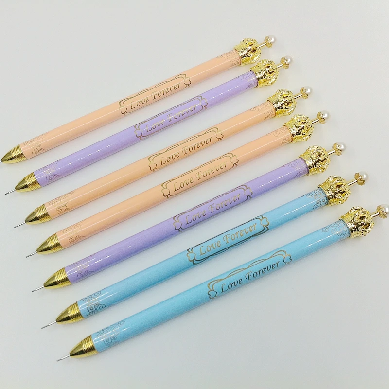 (3 Pieces/Lot) Love Design 0.5mm Cute Korean Mechanical Pencils For School Kids Kawaii Metal Crown Pencil With Leads U7024
(3 Pieces/Lot) Love Design 0.5mm Cute Korean Mechanical Pencils For School Kids Kawaii Metal Crown Pencil With Leads U7024
