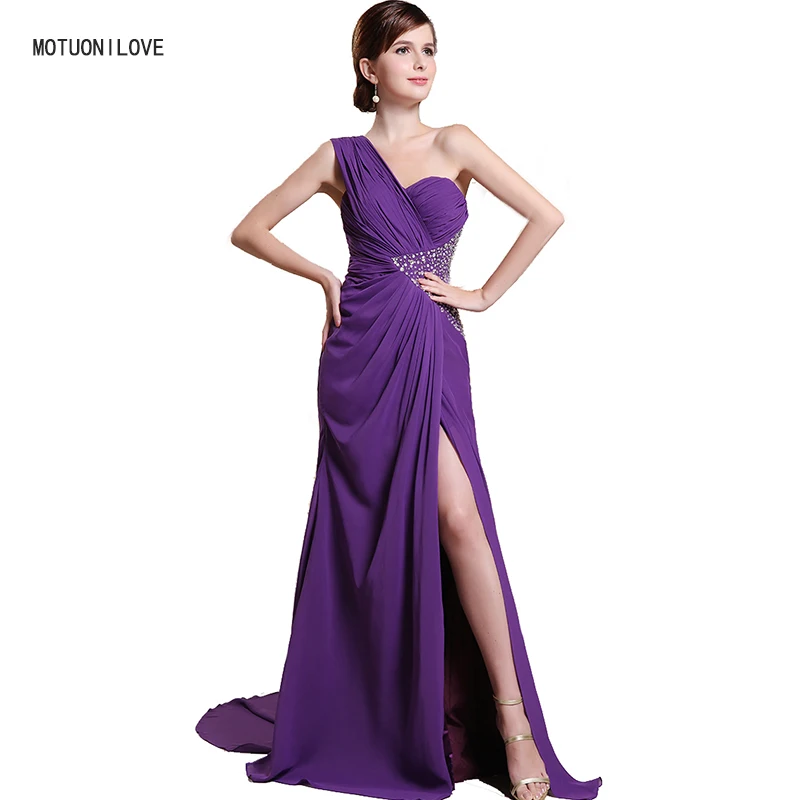 New Arrival Chiffon Sexy Mermaid Evening Dresses Long 2019 Evening Gown One Shoulder High Split Cut Out Backless Prom Party Gown
New Arrival Chiffon Sexy Mermaid Evening Dresses Long 2019 Evening Gown One Shoulder High Split Cut Out Backless Prom Party Gown
