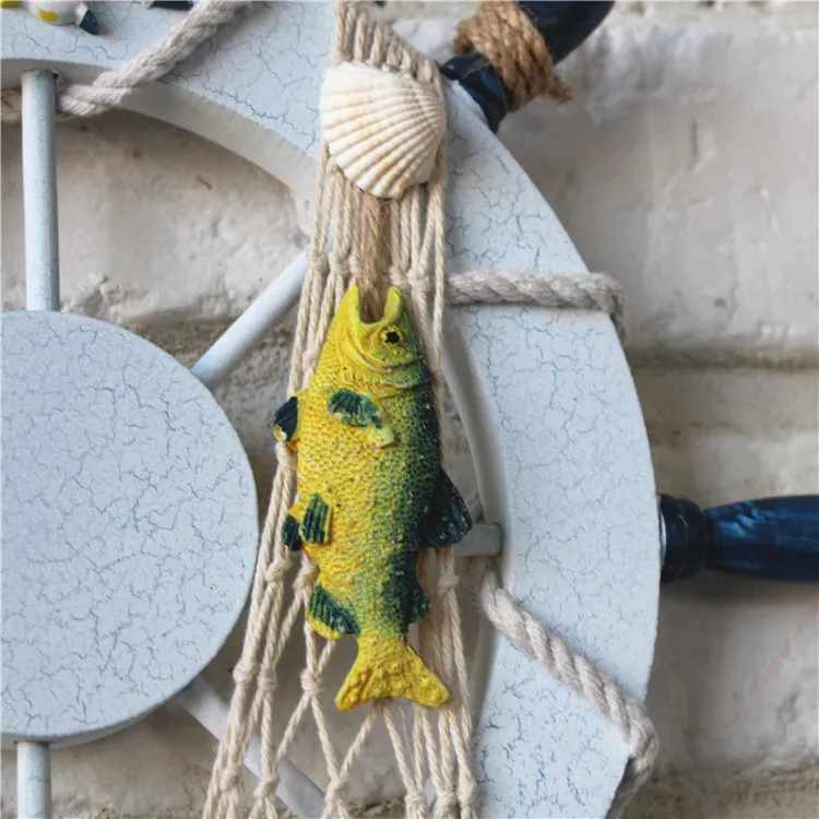 Waliicorners decorative ornaments wall hangings 28cm wooden rudder helmsman handmade wood crafts mini helmsman home decorations 25 HTB1X5Kda.GF3KVjSZFmq6zqPXXa2