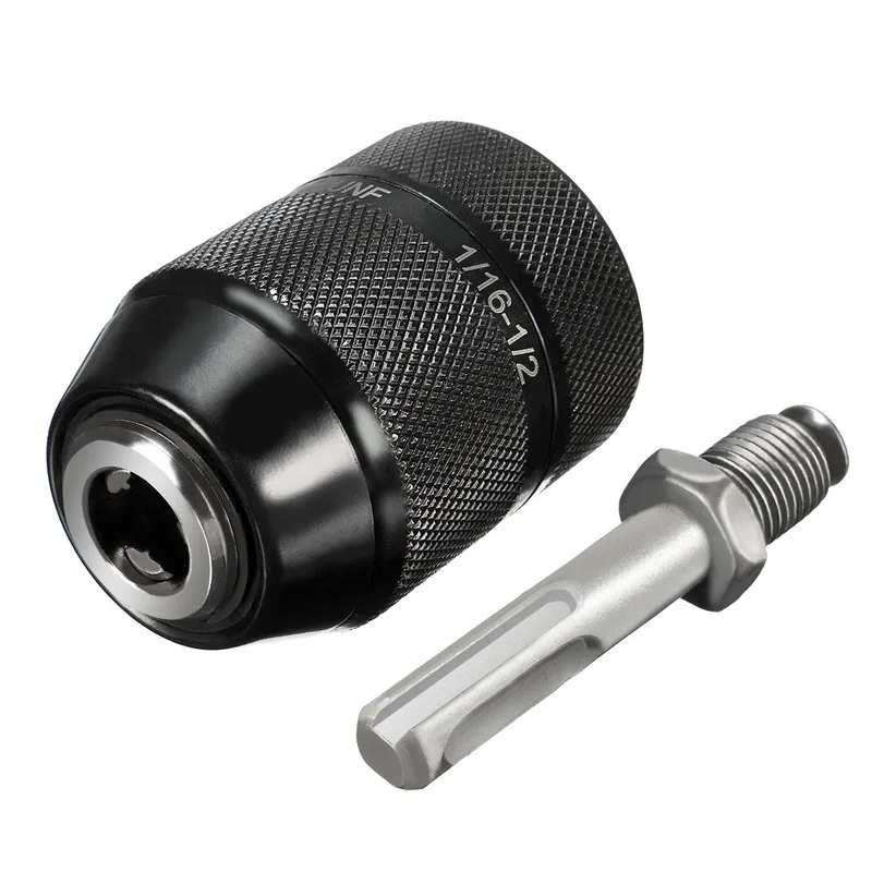 2-13mm Keyless Drill Chuck/SDS Tool Adaptor Keyless Drill Bit Chuck Hex Shank Adapter Converter Quick Change Tools Drill Chucks
2-13mm Keyless Drill Chuck/SDS Tool Adaptor Keyless Drill Bit Chuck Hex Shank Adapter Converter Quick Change Tools Drill Chucks
