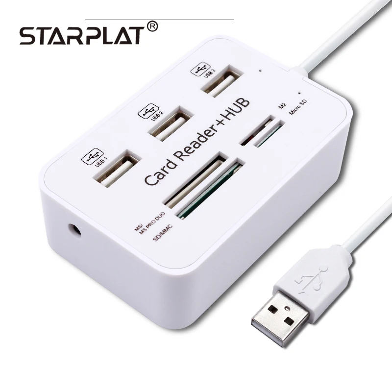 Starplat USB HUB 3.0 Multi USB 3.0 HUB Splitter 3 Ports Card Reader Multi USB Hub Super Speed Micro Hab for Computer Accessories
Starplat USB HUB 3.0 Multi USB 3.0 HUB Splitter 3 Ports Card Reader Multi USB Hub Super Speed Micro Hab for Computer Accessories