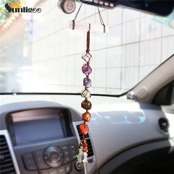 Sunligoo Tumbled Gemstone Tassel+Selenite Crystal Stick Spiritual Meditation Hanging/Window/Feng Shui Ornament Car Decoration
Sunligoo Tumbled Gemstone Tassel+Selenite Crystal Stick Spiritual Meditation Hanging/Window/Feng Shui Ornament Car Decoration