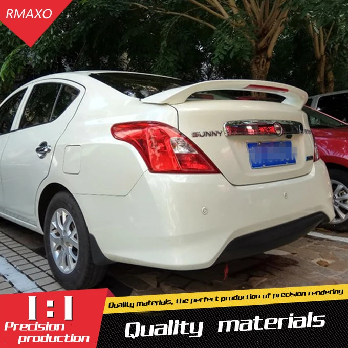 For Nissan Sunny Spoiler Versa SPOILER ABS Material Car Rear Wing Primer Color Rear Spoiler For Nissan Sunny Spoiler 2011-2015
For Nissan Sunny Spoiler Versa SPOILER ABS Material Car Rear Wing Primer Color Rear Spoiler For Nissan Sunny Spoiler 2011-2015