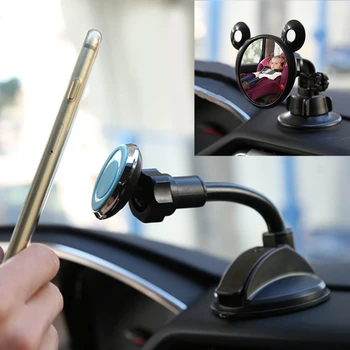 360 Universal Car Holder Magnetic Mobile Phone Mount Stand Muti-functional Car Magnetic Phone Holder Baby Safty Rear View Mirror
360 Universal Car Holder Magnetic Mobile Phone Mount Stand Muti-functional Car Magnetic Phone Holder Baby Safty Rear View Mirror