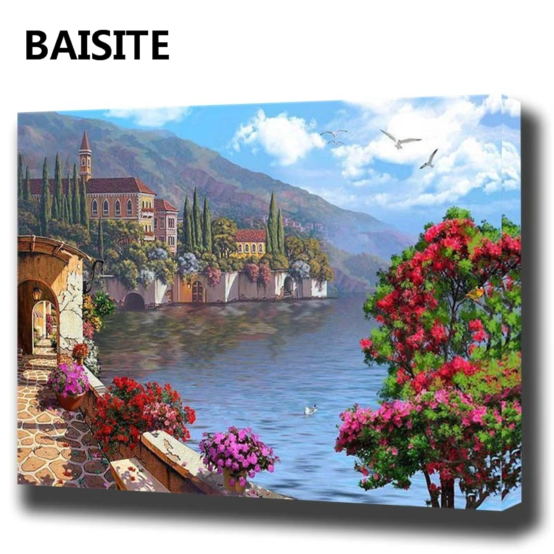 BAISITE DIY Framed Oil Painting By Numbers Animal Pictures Canvas Painting For Living Room Wall Art Home Decor
BAISITE DIY Framed Oil Painting By Numbers Animal Pictures Canvas Painting For Living Room Wall Art Home Decor