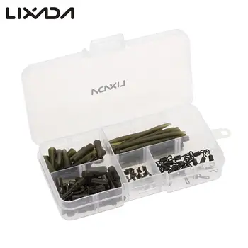 Lixada 100pcs Terminal Carp Safety Lead Clips with Pins Ocean Fish Tail Rubber Tubes Anti Tangle Sleeves Fishing Tackle Pesca
Lixada 100pcs Terminal Carp Safety Lead Clips with Pins Ocean Fish Tail Rubber Tubes Anti Tangle Sleeves Fishing Tackle Pesca