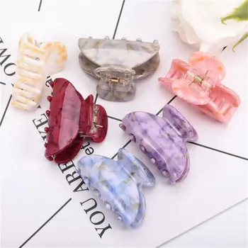 New Large Size High Quality Acrylic Hairpins Candy Color Hair Clip Shiny Crab Hair Claws for Women Girl Hair Styling Tools
New Large Size High Quality Acrylic Hairpins Candy Color Hair Clip Shiny Crab Hair Claws for Women Girl Hair Styling Tools