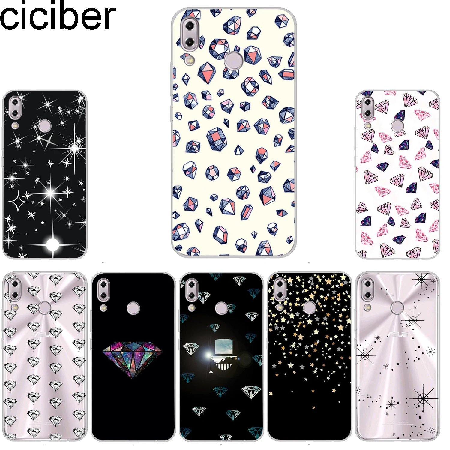 ciciber Phone Cases For ASUS Zenfone 5 5Z 5Q Lite Max Plus (M1) Case Soft Cover ZE620KL ZS620KL ZC600KL ZB570TL Shiny diamond
ciciber Phone Cases For ASUS Zenfone 5 5Z 5Q Lite Max Plus (M1) Case Soft Cover ZE620KL ZS620KL ZC600KL ZB570TL Shiny diamond