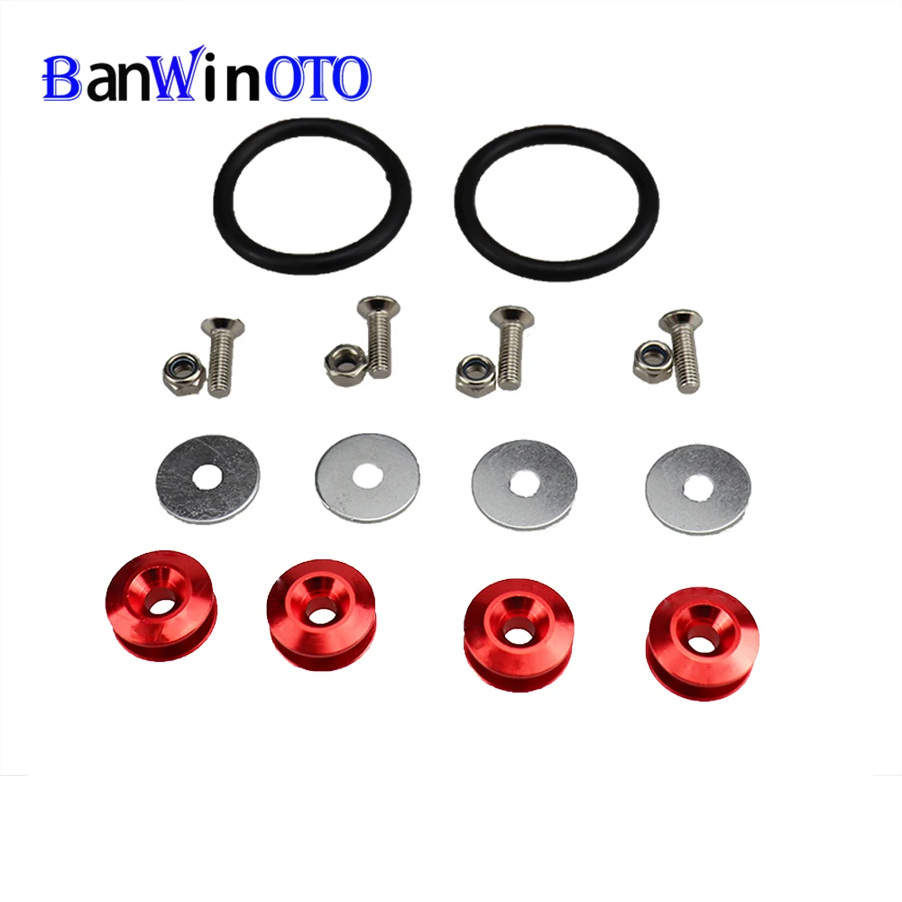 1 Set Aluminum Car Bumper Quick Release Fasteners Kit Fender Washer For BMW e60 e90 Honda Civic Subaru Impreza & Universal JDM
1 Set Aluminum Car Bumper Quick Release Fasteners Kit Fender Washer For BMW e60 e90 Honda Civic Subaru Impreza & Universal JDM