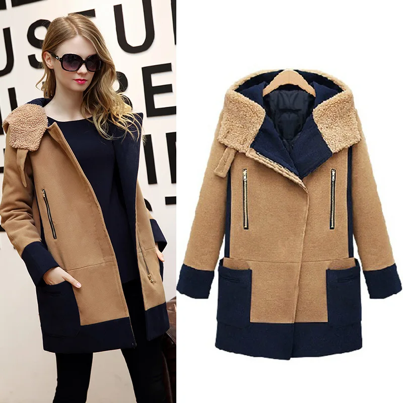 Spring Autumn Winter Women's Faux Lambs Wool Coat Thicker Coat Korean Fashion female jackets Ladies Woolen Coat/high quality
Spring Autumn Winter Women's Faux Lambs Wool Coat Thicker Coat Korean Fashion female jackets Ladies Woolen Coat/high quality