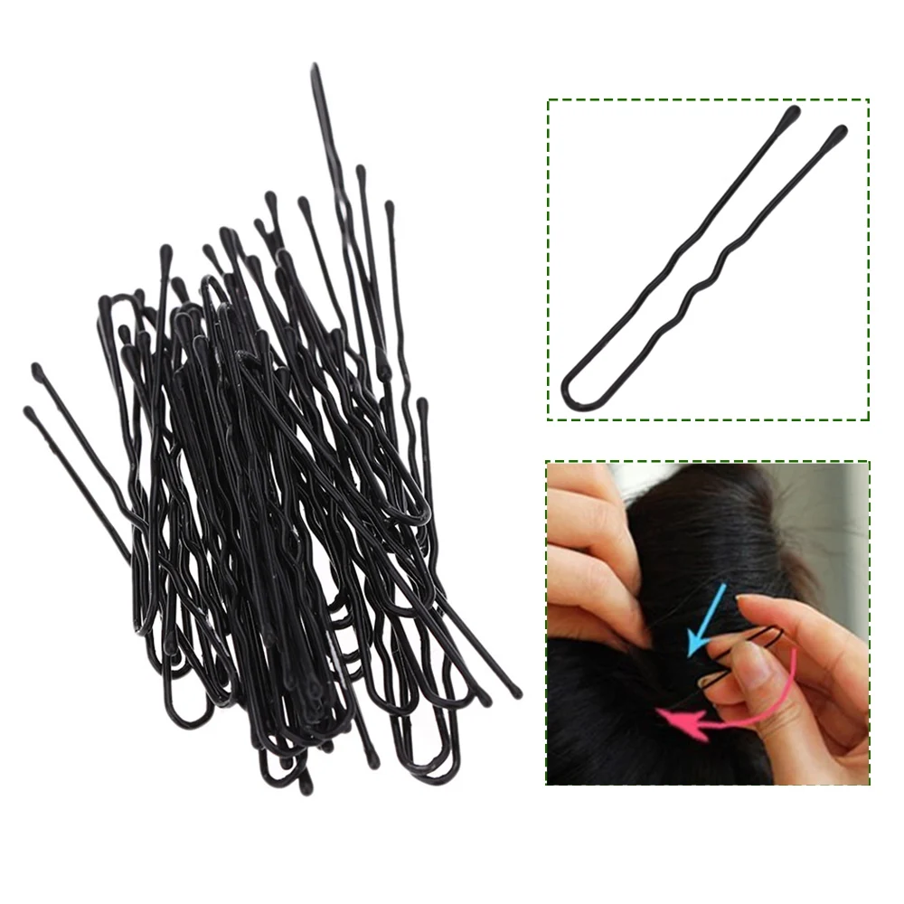 50pcs Thin U Shape Hair Bobby Pin Black Metal Clips Hairdressing Salon Styling Tools Barber / Home Use Hair Beauty Styling
50pcs Thin U Shape Hair Bobby Pin Black Metal Clips Hairdressing Salon Styling Tools Barber / Home Use Hair Beauty Styling