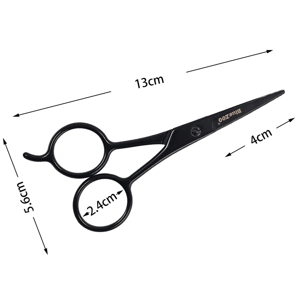 Stainless Steel Barber Beard Beauty Mustache Eyebrow Nose Trimming Scissor Clippers Grooming Styling Tool Stainless Steel Barber Beard Beauty Mustache Eyebrow Nose Trimming Scissor Clippers Grooming Styling Tool