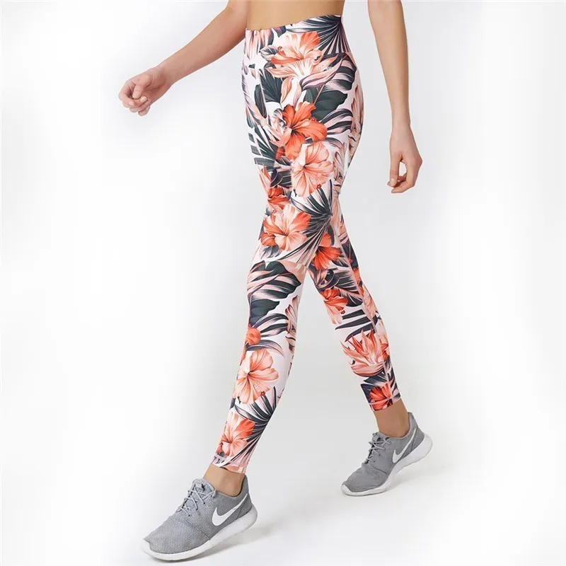 Women Floral Print Fitness Yoga Pants New Elastic Gym Legging Breathable Training Energy Tights Female Running Sports Leggings
Women Floral Print Fitness Yoga Pants New Elastic Gym Legging Breathable Training Energy Tights Female Running Sports Leggings