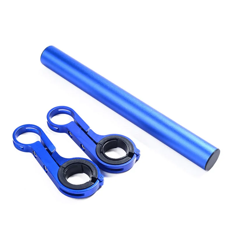 Hot sale Bicycle Lights Holder 3 colors Bike Flashlight Holders Handle Bar Bicycle Accessories Extender Mount Bracket #4S27 (7)