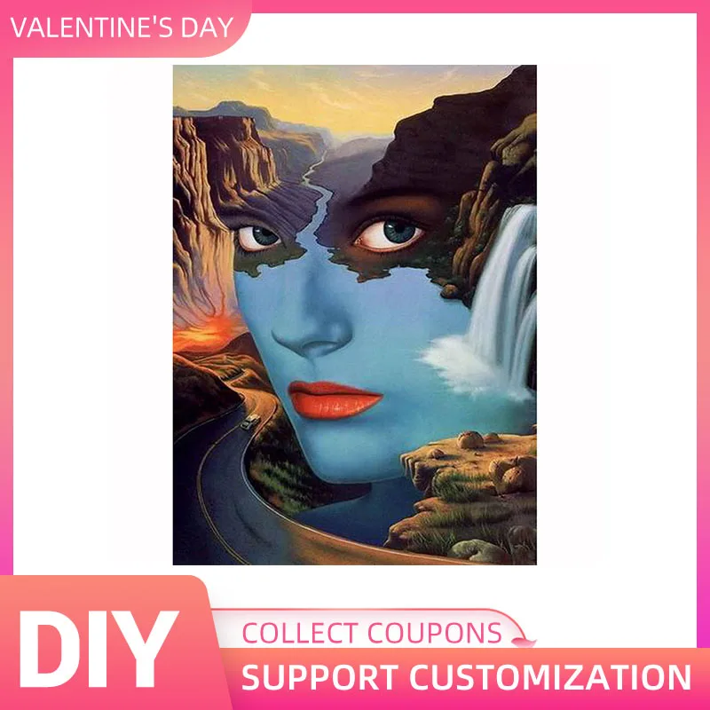 YIKELA Diamond Painting 5D Diy Full Square Scenery Mosaic Magic Lake Embroidery Diamant Home Display Decoration
YIKELA Diamond Painting 5D Diy Full Square Scenery Mosaic Magic Lake Embroidery Diamant Home Display Decoration
