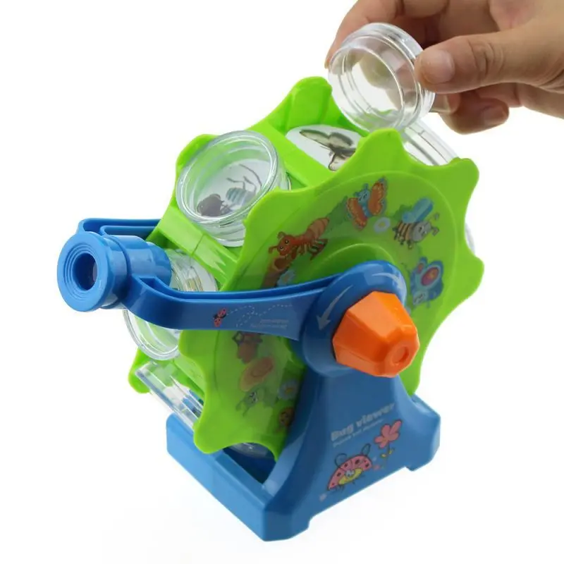 Kids Ferris Wheel Insect Viewer Microscope Bug Observer Biology Science Kits Learning Toys
Kids Ferris Wheel Insect Viewer Microscope Bug Observer Biology Science Kits Learning Toys
