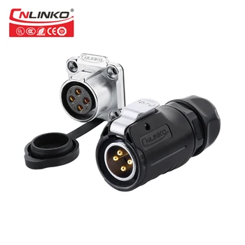 Cnlinko 20A Wire to Board Plug Panel Mount Socket 4Pin Waterproof Connector Crimp Tool Soldering IP67 Waterproof 4Pin Connectors
Cnlinko 20A Wire to Board Plug Panel Mount Socket 4Pin Waterproof Connector Crimp Tool Soldering IP67 Waterproof 4Pin Connectors