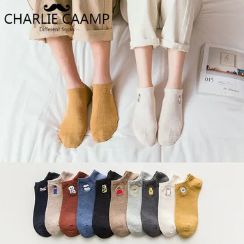 5Pieces/lot Women Socks Shallow Mouth Cotton Socks Embroidery Cartoon Animal Men Ladies Spring Summer Boat Couple Socks S204
5Pieces/lot Women Socks Shallow Mouth Cotton Socks Embroidery Cartoon Animal Men Ladies Spring Summer Boat Couple Socks S204