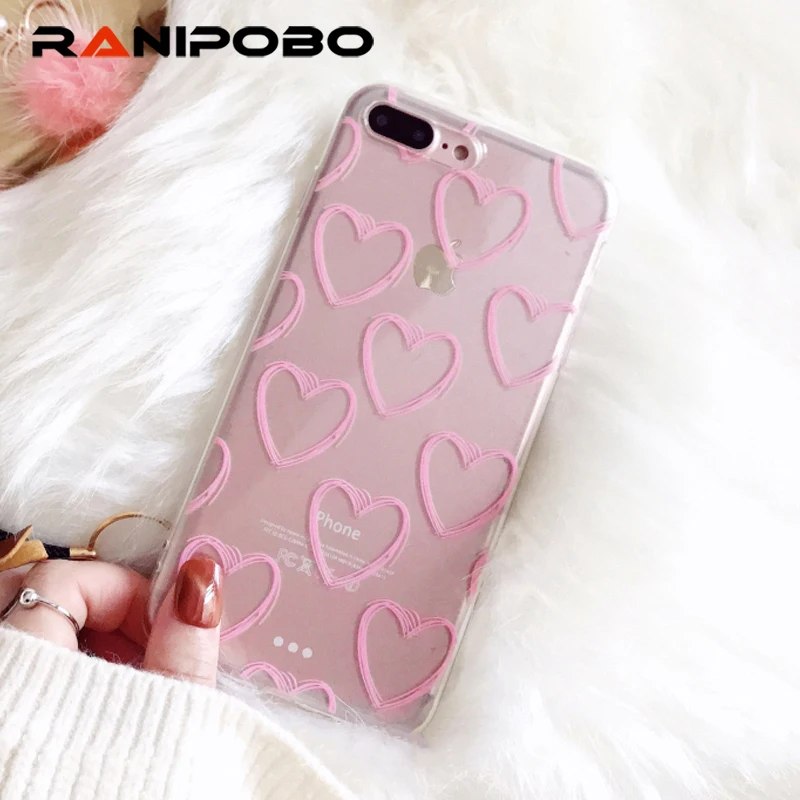 Fashion Love Heart Transparent Phone Case For iPhone 6 6s Cases Ultra thin Soft TPU Clear Back Cover For iPhone X 6 6S 7 8 Plus
Fashion Love Heart Transparent Phone Case For iPhone 6 6s Cases Ultra thin Soft TPU Clear Back Cover For iPhone X 6 6S 7 8 Plus