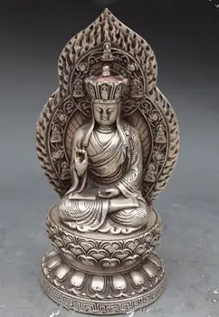 Crafts statue China's rare Silver buddhist exorcism earth treasure bodhisattva statues
Crafts statue China's rare Silver buddhist exorcism earth treasure bodhisattva statues