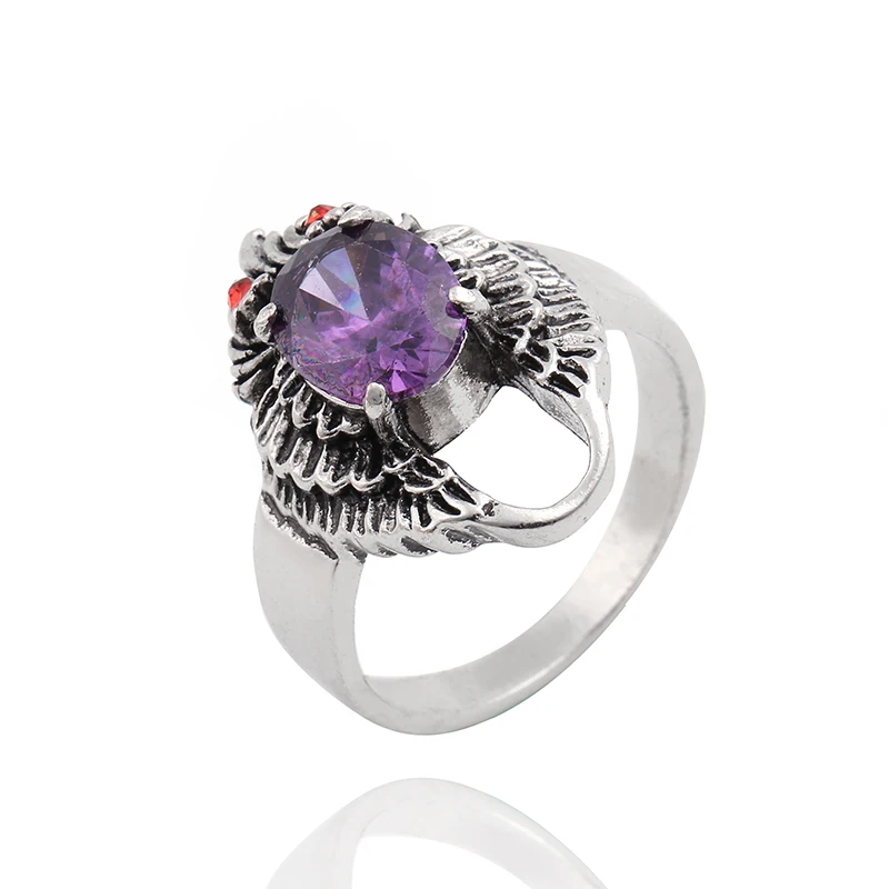 Fashion Brand Design New Classical Big Purple crystal Jewelry Red Crystals Eyes Owl Ring For Women/ Men Punk Jewelry size 7-11
Fashion Brand Design New Classical Big Purple crystal Jewelry Red Crystals Eyes Owl Ring For Women/ Men Punk Jewelry size 7-11