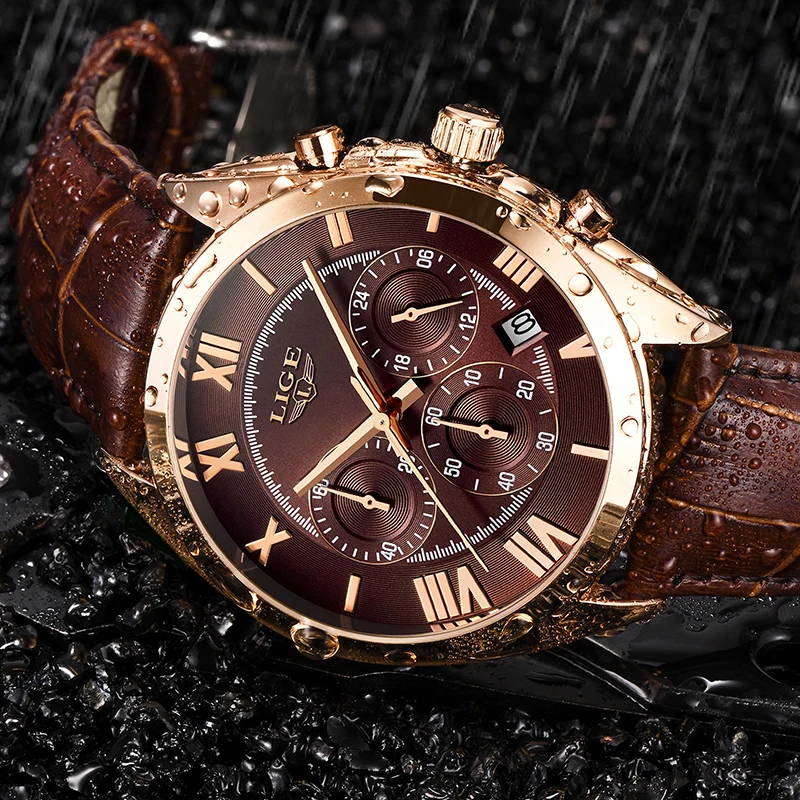 2020 LIGE Mens Watches Top Brand Luxury Waterproof 24 Hour Date Quartz Clock Male Leather Sports Wrist Watch Relogio Masculino
2020 LIGE Mens Watches Top Brand Luxury Waterproof 24 Hour Date Quartz Clock Male Leather Sports Wrist Watch Relogio Masculino