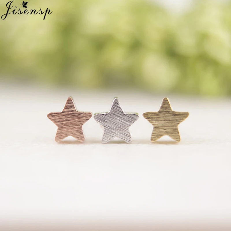 Jisensp 2019 New Pendientes Tiny Star Stud Earrings for Women Kids Everyday Jewelry Rose Gold Small Earings Girl Party Oorbellen
Jisensp 2019 New Pendientes Tiny Star Stud Earrings for Women Kids Everyday Jewelry Rose Gold Small Earings Girl Party Oorbellen