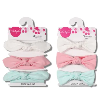Newborn Headband Set Rabbit Ear Bow Hair Bands Headwear Kids Topknot Turbans Hair Bows Hair accessoires 3 Pcs
Newborn Headband Set Rabbit Ear Bow Hair Bands Headwear Kids Topknot Turbans Hair Bows Hair accessoires 3 Pcs