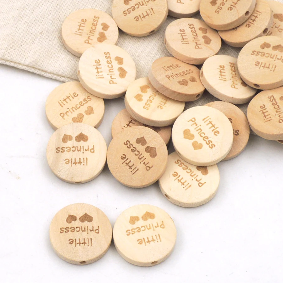 50pcs little princess letter wood bead slice disc natural round flat for jewerly smooth 20mm engrave burnt EA413-1
50pcs little princess letter wood bead slice disc natural round flat for jewerly smooth 20mm engrave burnt EA413-1