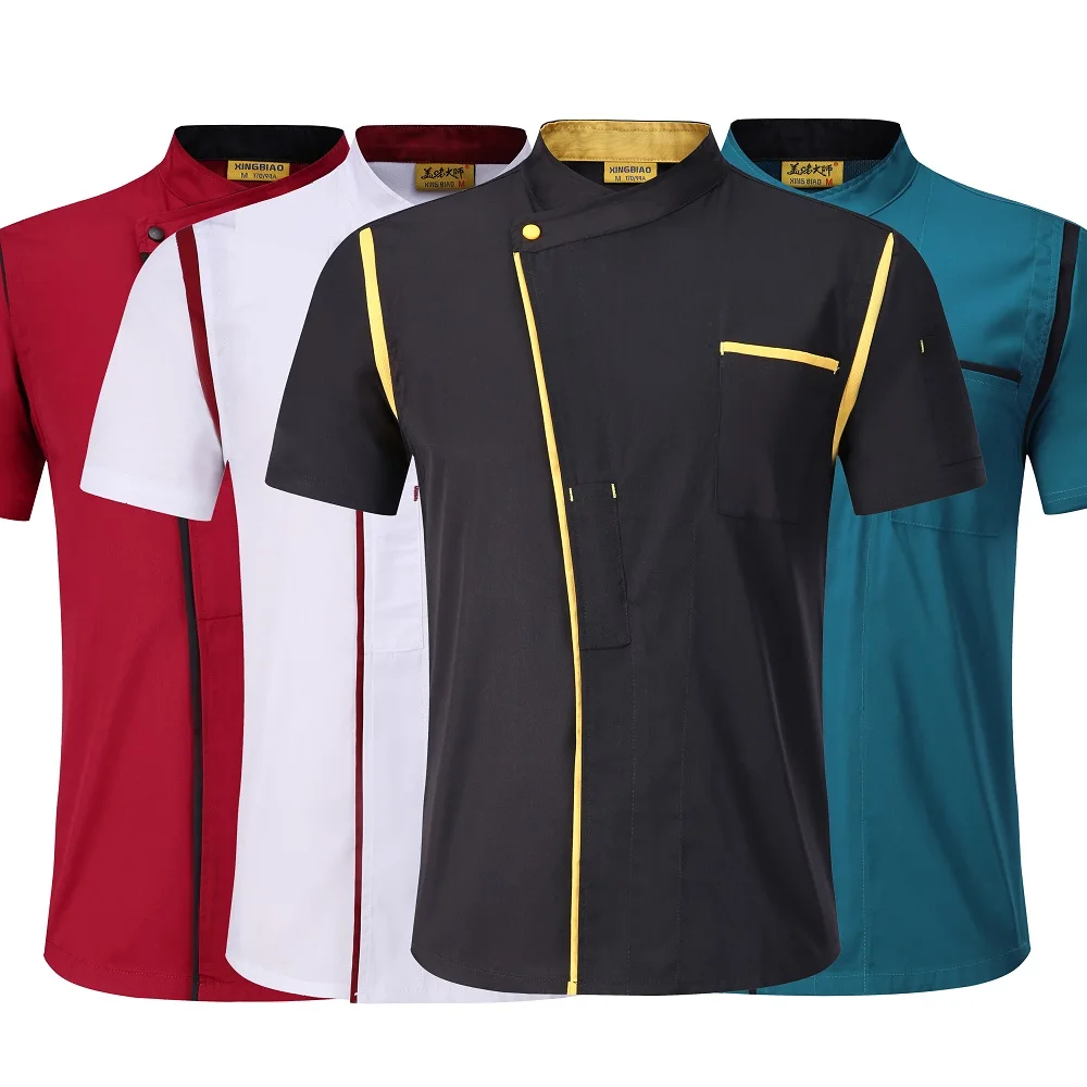 New Men Women Breathable Chef Uniform Food Service Restaurant Hotel Kitchen Work Clothes Waitress Cook Shirt
New Men Women Breathable Chef Uniform Food Service Restaurant Hotel Kitchen Work Clothes Waitress Cook Shirt